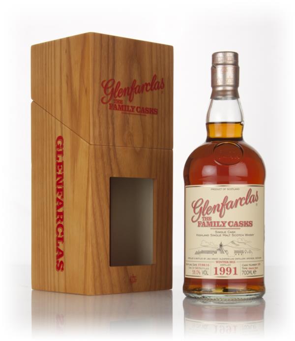 Glenfarclas 1991 (cask 162) Family Cask Winter 2015 Release Single Malt Whisky