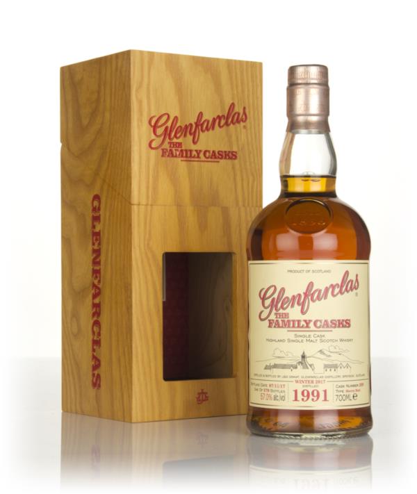 Glenfarclas 1991 (cask 209) Family Cask Winter 2017 Release Single Malt Whisky
