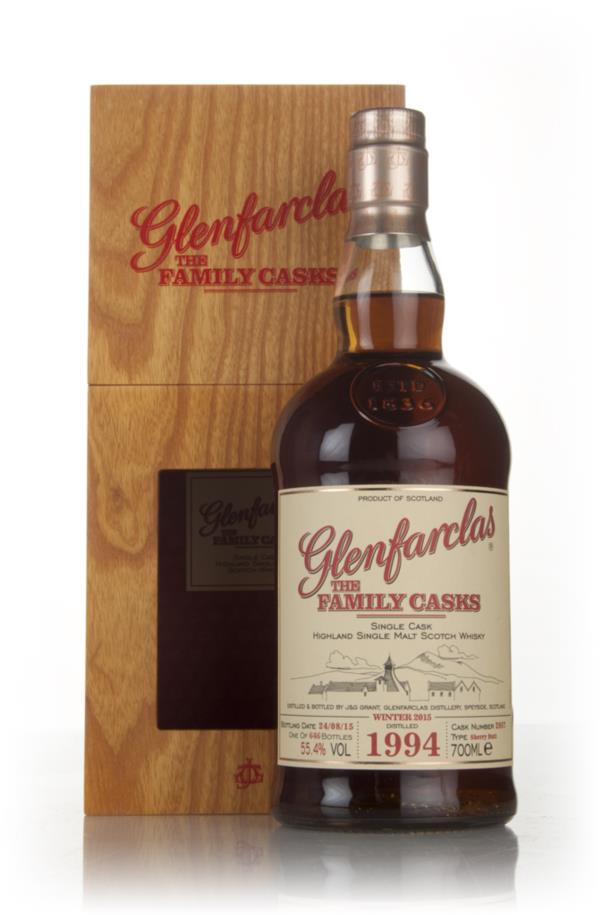 Glenfarclas 1994 (cask 2957) Family Cask Winter 2015 Release Single Malt Whisky