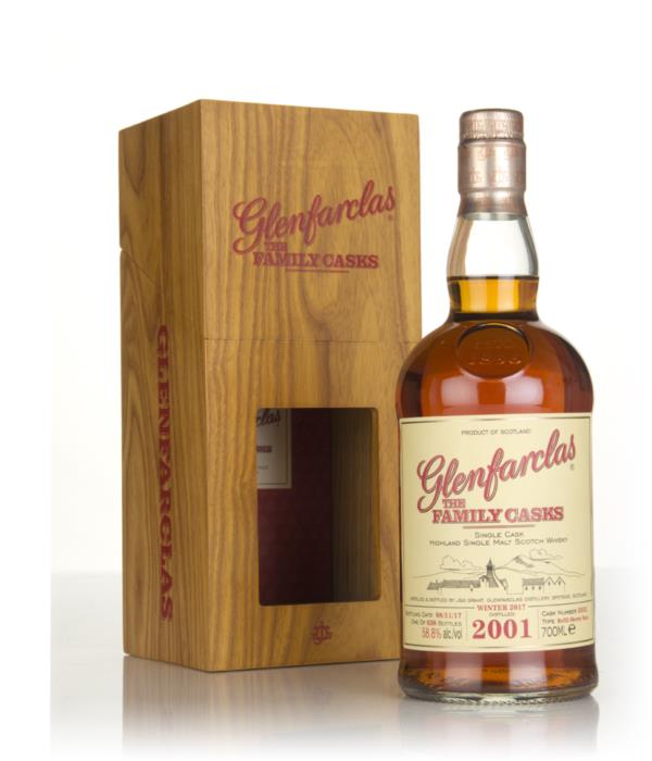 Glenfarclas 2001 (cask 3352) Family Cask Winter 2017 Release Single Malt Whisky