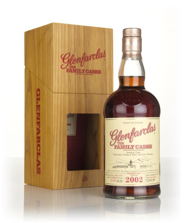 Glenfarclas 2002 (cask 3770) Family Cask Winter 2017 Release Single Malt Whisky