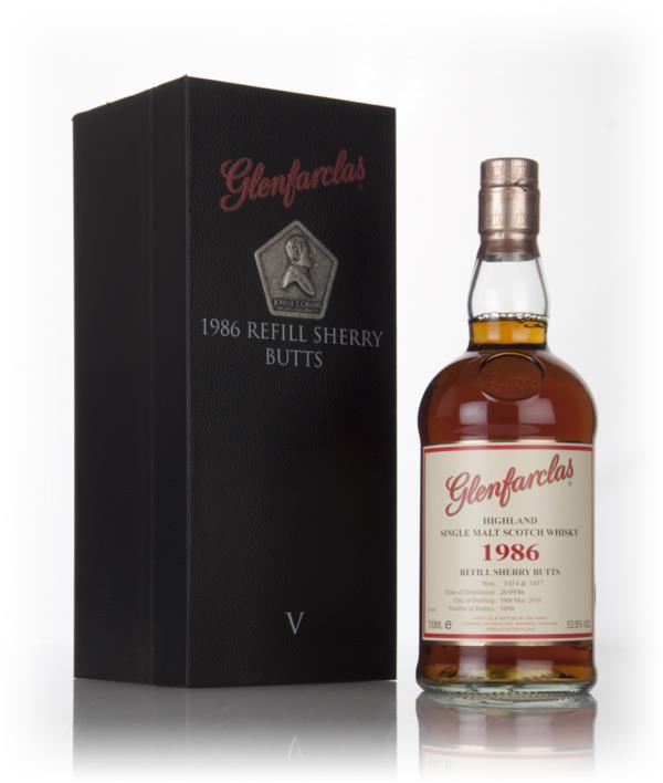 Glenfarclas 29 Year Old 1986 Refill Sherry Casks - Family Collector Se Single Malt Whisky