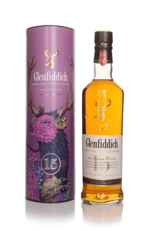 Glenfiddich 15 Year Old Solera - Limited Edition Design Single Malt Whisky Glenfiddich 15 Year Old Solera - Limited Edition Design Single Malt Whisky