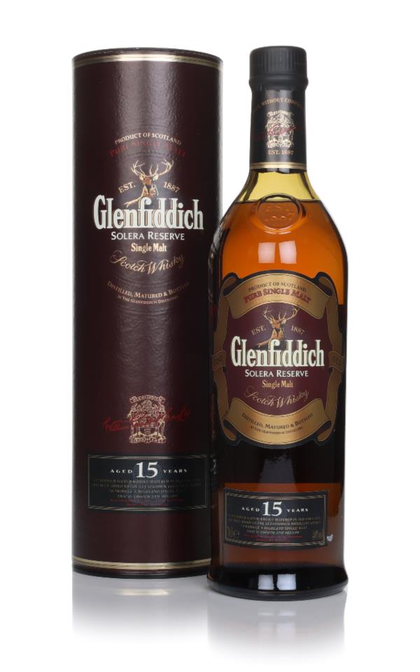 Glenfiddich 15 Year Old Solera Reserve - Pre 2007 Single Malt Whisky