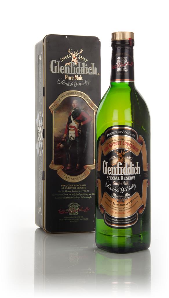 Glenfiddich Pure Malt - Clans of the Highlands (Clan Sinclair) - 1980s Single Malt Whisky