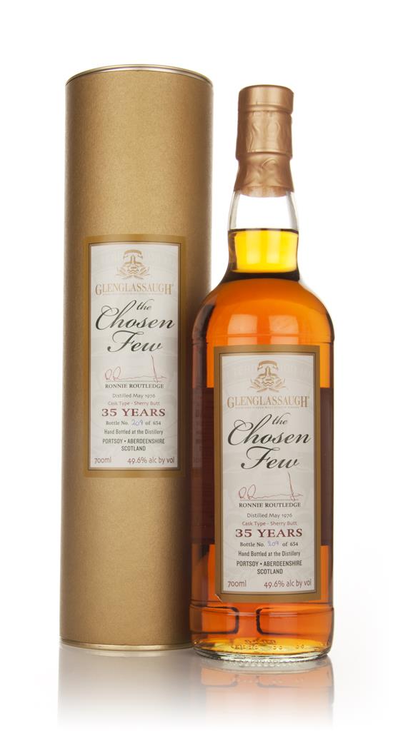 Glenglassaugh 35 Year Old - The Chosen Few 'Ronnie Routledge' Single Malt Whisky
