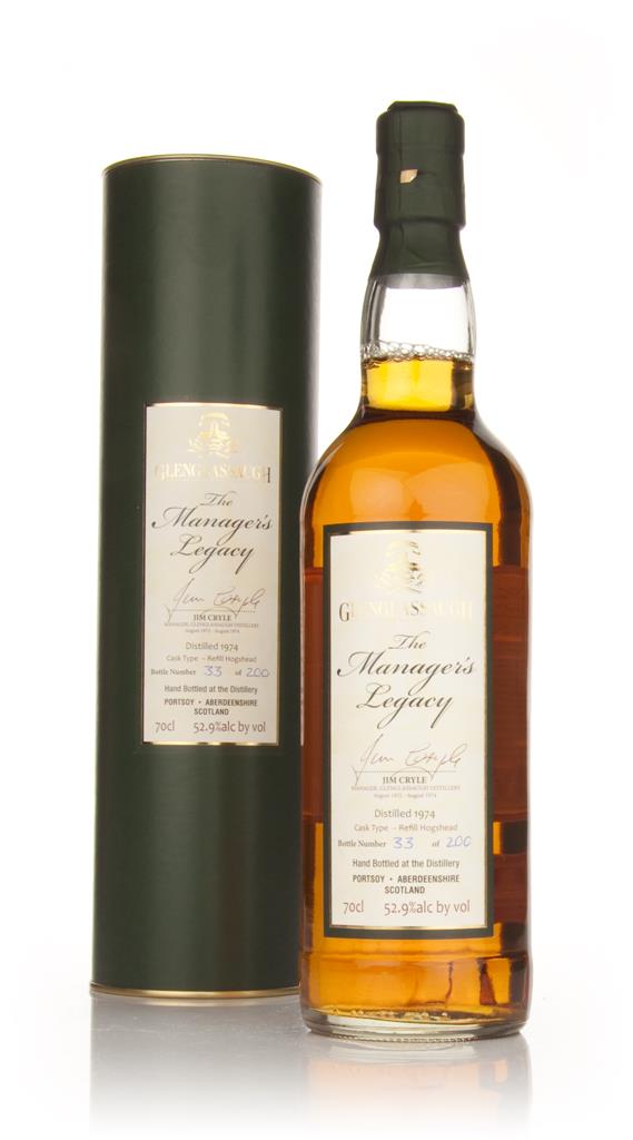 Glenglassaugh 1974 Manager's Legacy Jim Cryle Single Malt Whisky