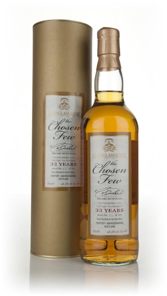 Glenglassaugh 33 Year Old 1978 -  The Chosen Few 'Mhairi McDonald' Single Malt Whisky