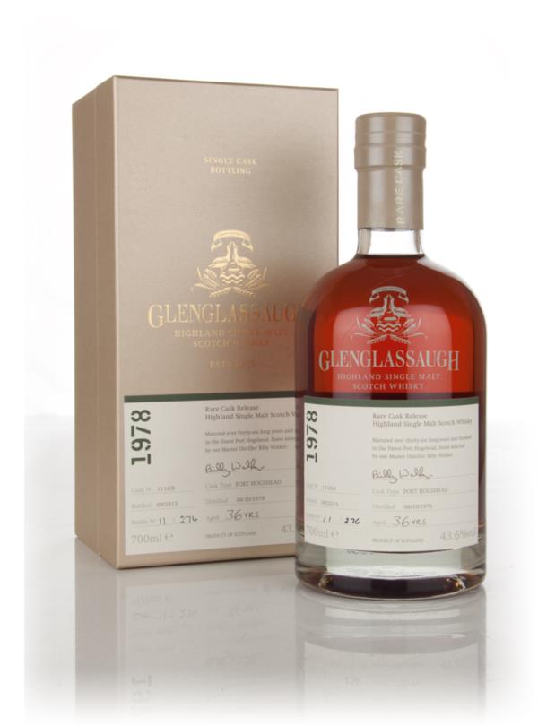 Glenglassaugh 36 Year Old 1978 (cask 1118/8) - Rare Cask Release Batch Single Malt Whisky