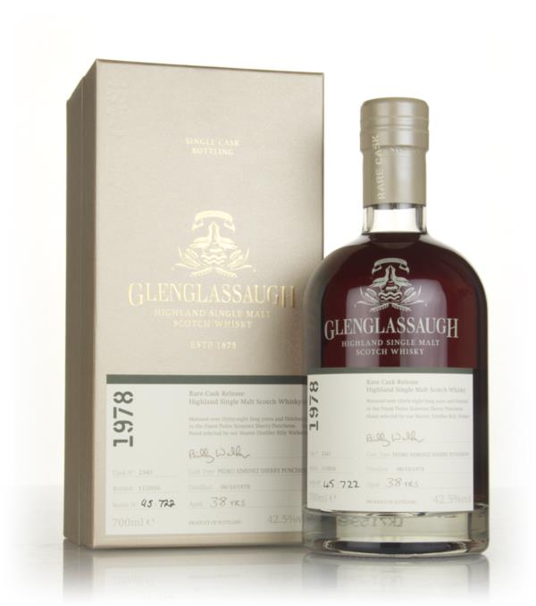 Glenglassaugh 38 Year Old 1978 (cask 2343) - Rare Cask Release Batch 3 Single Malt Whisky