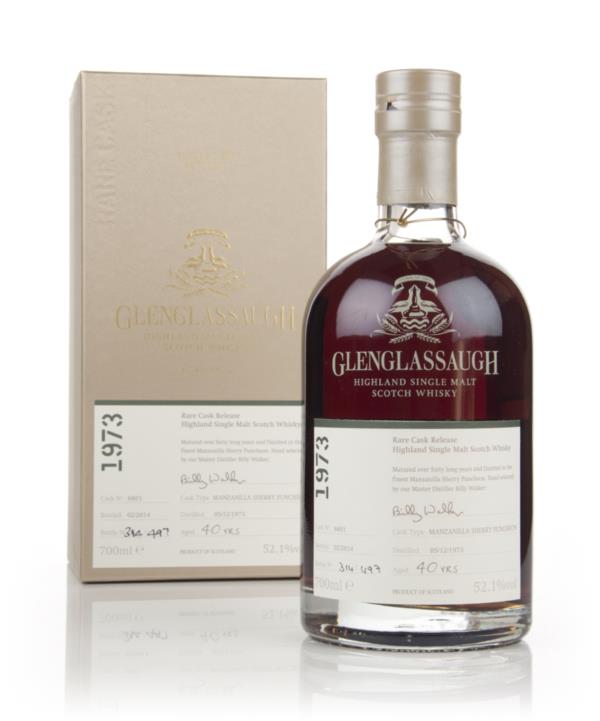 Glenglassaugh 40 Year Old 1973 (cask 6801) - Rare Cask Release Batch 1 Single Malt Whisky