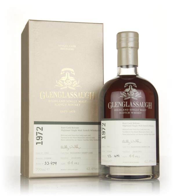 Glenglassaugh 44 Year Old 1972 (cask 1721) - Rare Cask Release Batch 3 Single Malt Whisky