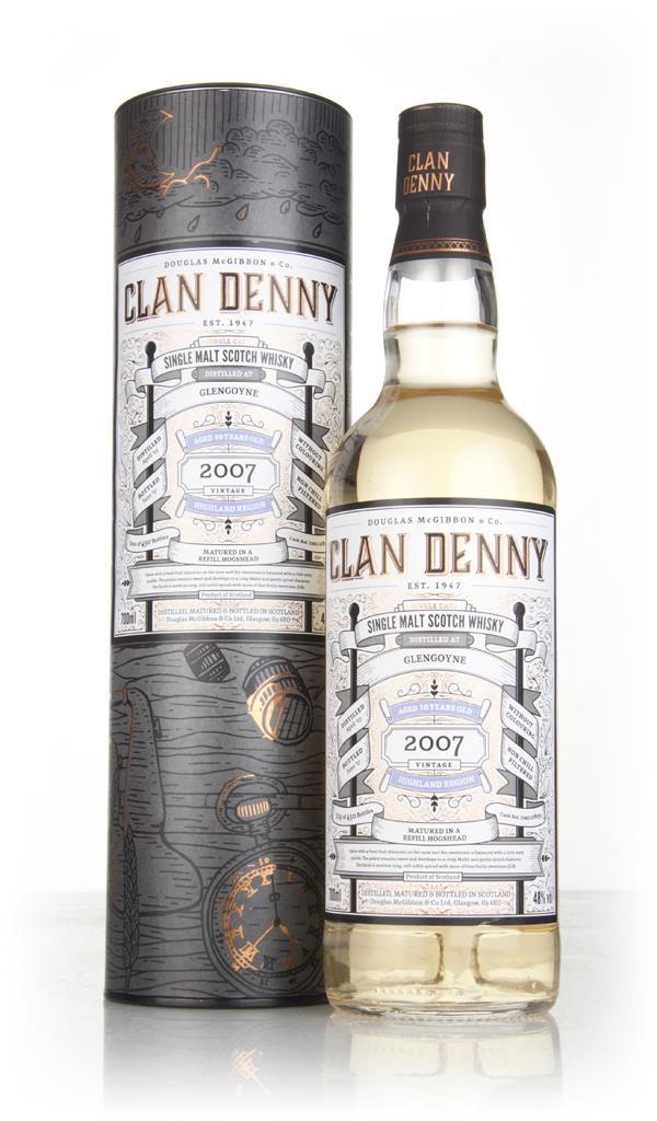 Glengoyne 10 Year Old 2007 (cask 11893) - Clan Denny (Douglas Laing) Single Malt Whisky