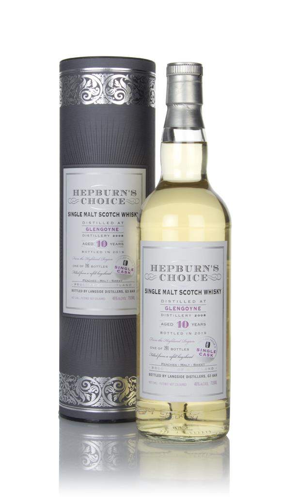 Glengoyne 10 Year Old 2008 - Hepburn's Choice (Langside) Single Malt Whisky