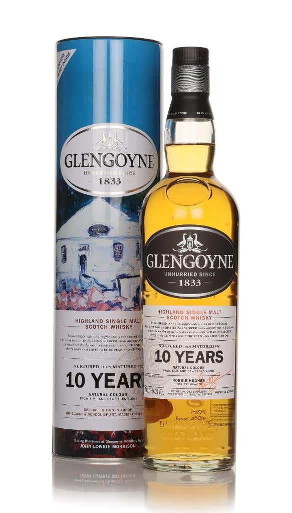 Glengoyne 10 Year Old - Glasgow School of Art Mackintosh Appeal - Spri Single Malt Whisky