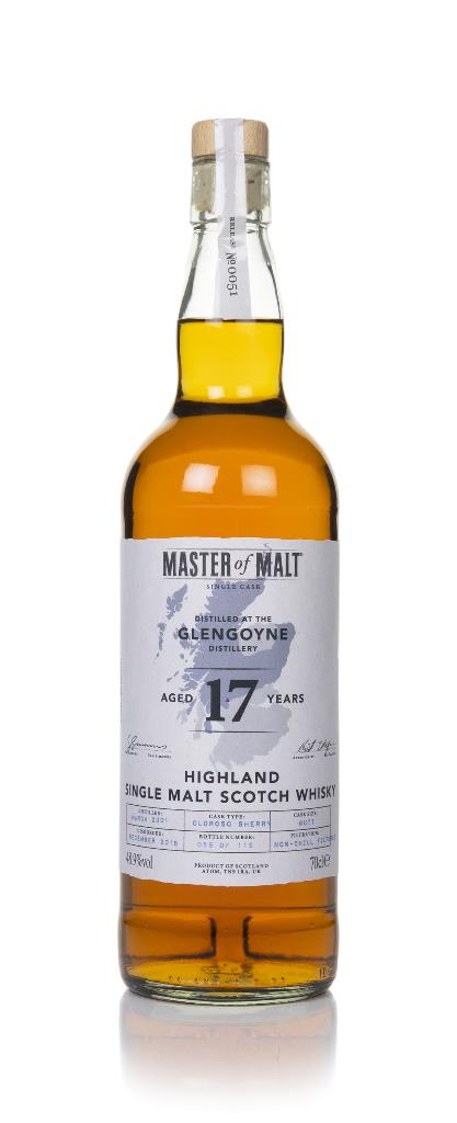 Glengoyne 17 Year Old 2001 Single Cask (Master of Malt) Single Malt Whisky
