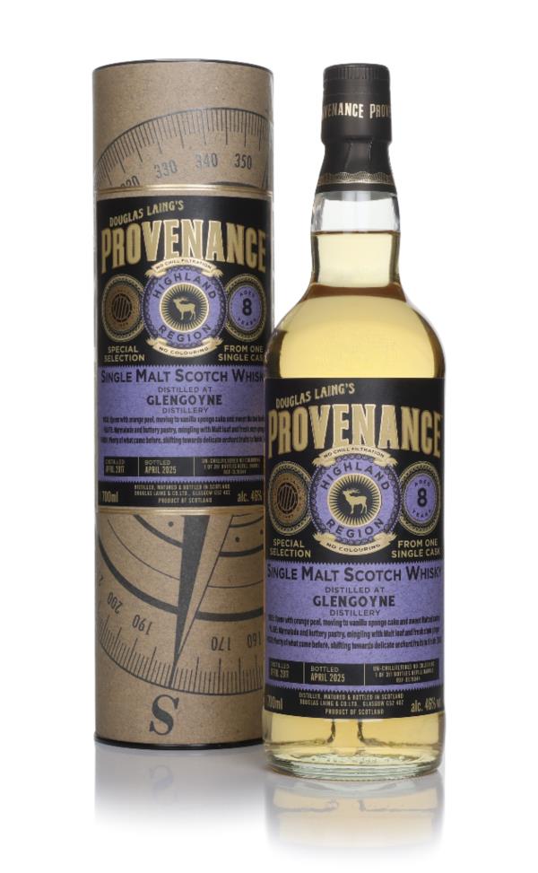 Glengoyne 8 Year Old 2017 (cask 16333) - Provenance (Douglas Laing) Single Malt Whisky