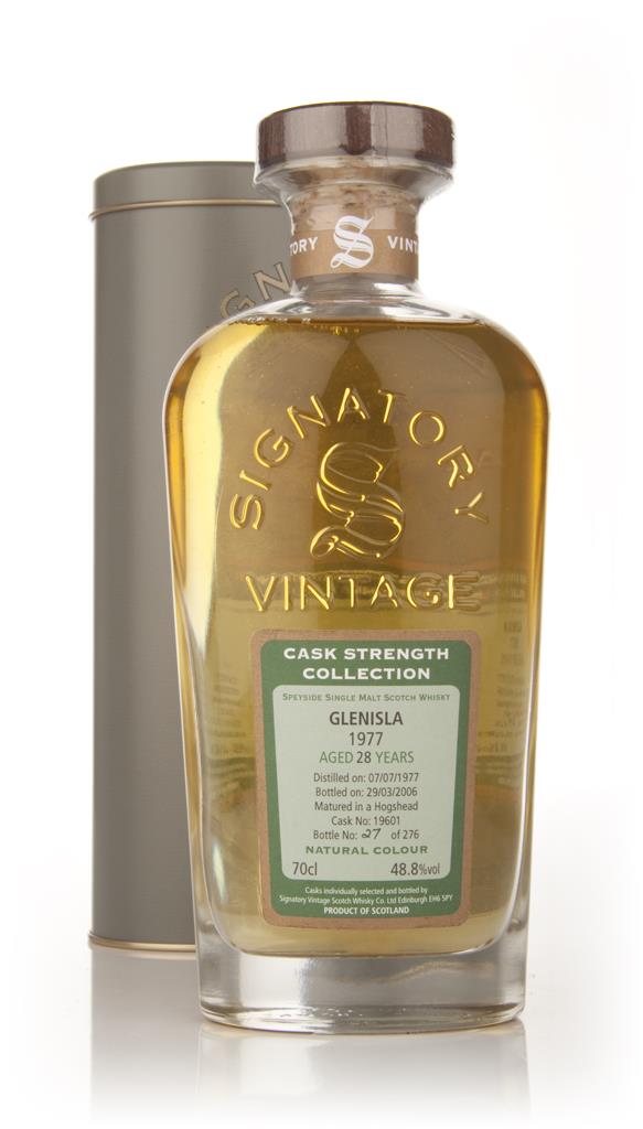 Glenisla 28 Year Old 1977 - Cask Strength Collection (Signatory) Single Malt Whisky