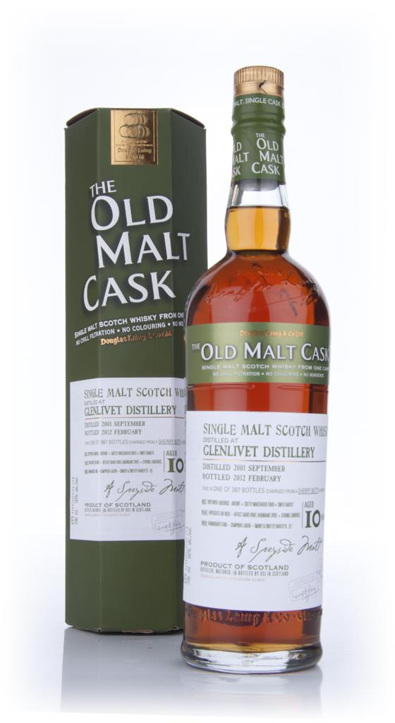 Glenlivet 10 Year Old 2001 - Old Malt Cask (Douglas Laing) Single Malt Whisky