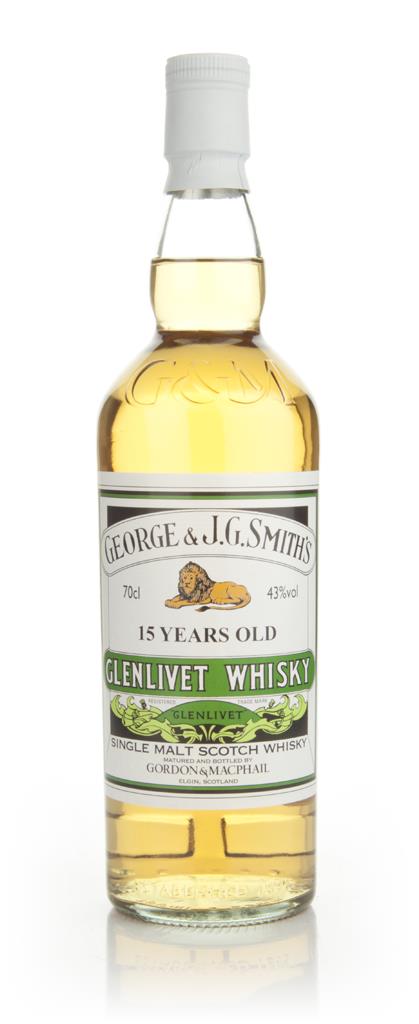 Smith's Glenlivet 15 Year Old - Gordon & MacPhail Single Malt Whisky
