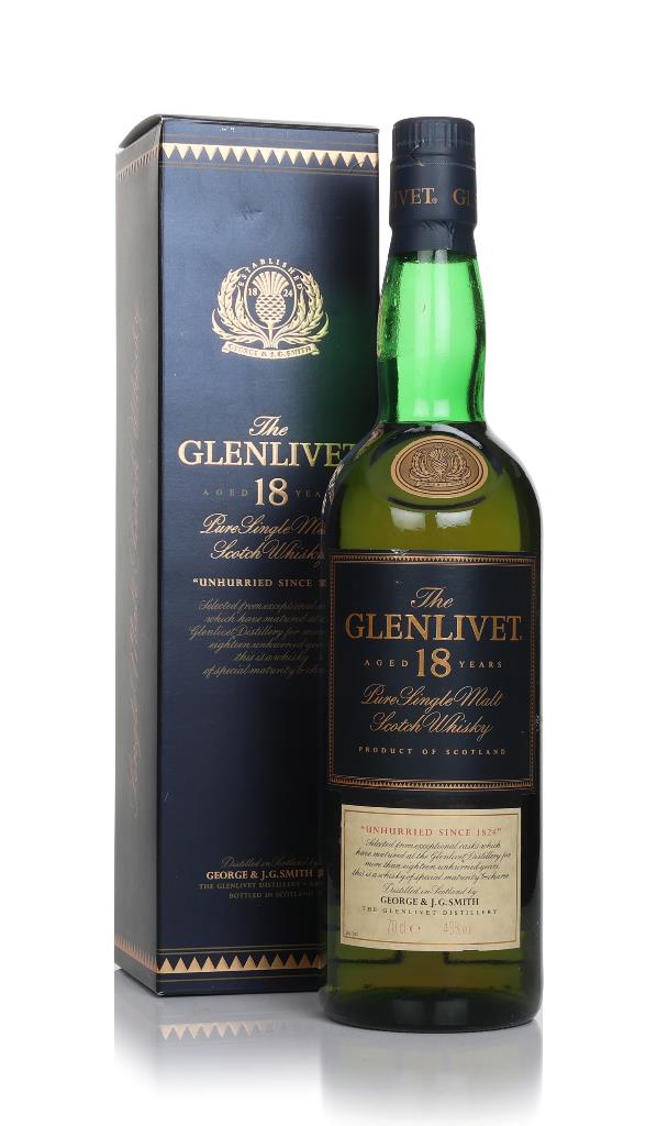 The Glenlivet 18 Year Old - 1990s Single Malt Whisky
