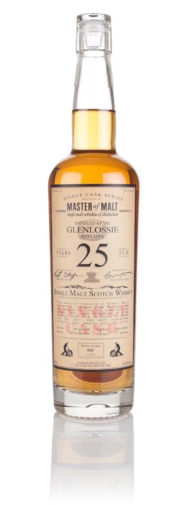 Glenlossie 25 Year Old 1990 - Single Cask (Master of Malt) Single Malt Whisky