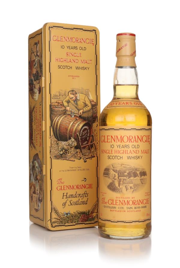 Glenmorangie 10 Year Old - 1980s (with Handcrafts of Scotland Cooperi Single Malt Whisky Glenmorangie 10 Year Old - 1980s (with Handcrafts of Scotland Cooperi Single Malt Whisky