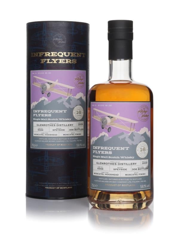 Glenrothes 16 Year Old 2009 (cask 6344) - Infrequent Flyers (Alistair Single Malt Whisky