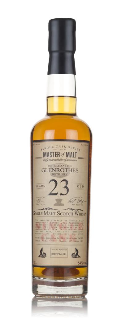 Glenrothes 23 Year Old 1993 - Single Cask (Master of Malt) Single Malt Whisky