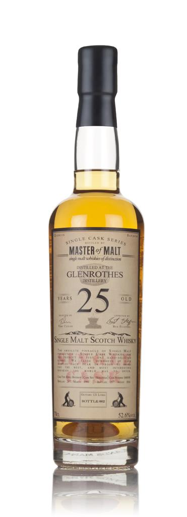 Glenrothes 25 Year Old 1991 - Single Cask (Master of Malt) Single Malt Whisky