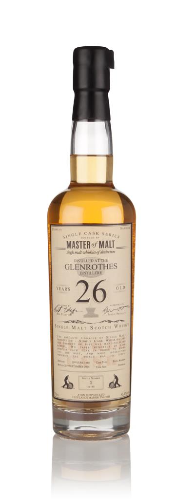 Glenrothes 26 Year Old 1988 - Single Cask (Master of Malt) Single Malt Whisky