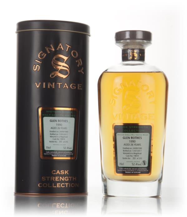 Glenrothes 26 Year Old 1990 (cask 19019) - Cask Strength Collection (S Single Malt Whisky