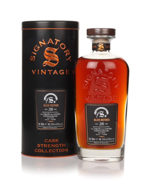 Glenrothes 28 Year Old 1995 (cask 6176) - Cask Strength Collection (Si Single Malt Whisky