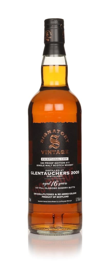 Glentauchers 16 Year Old 2009 Exceptional Cask - 100 Proof Edition #11 Single Malt Whisky