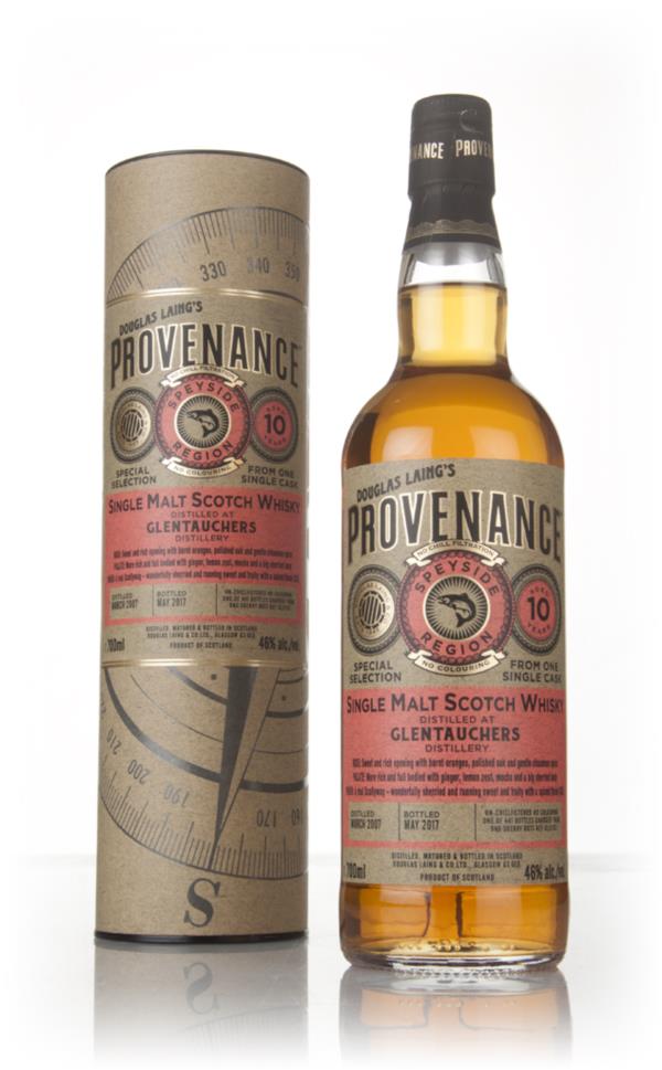 Glentauchers 10 Year Old 2007 (cask 11763) - Provenance (Douglas Laing Single Malt Whisky