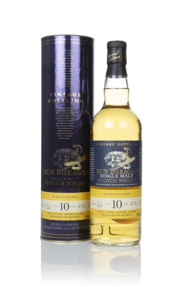 Glentauchers 10 Year Old 2008 (casks 281 & 283) - Dun Bheagan (Ian Mac Single Malt Whisky