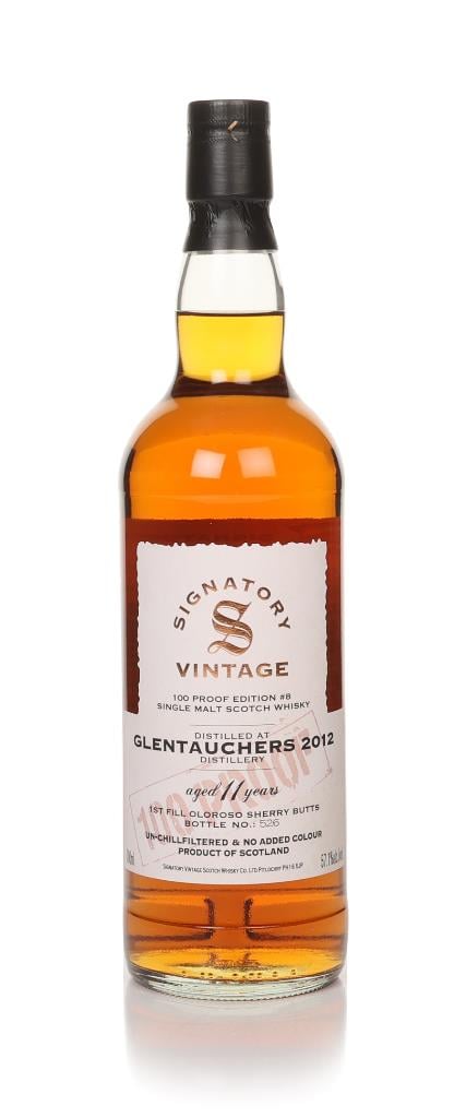 Glentauchers 11 Year Old 2012 - 100 Proof Edition #8 (Signatory) Single Malt Whisky