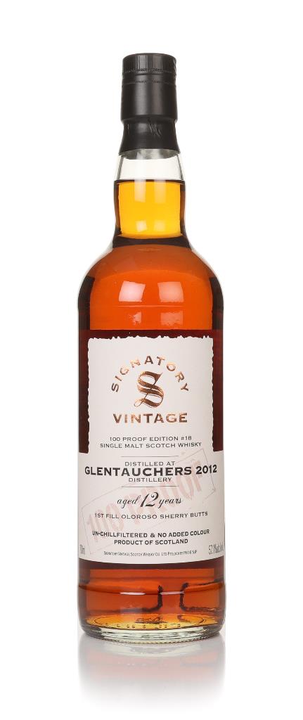 Glentauchers 12 Year Old 2012 - 100 Proof Edition #18 (Signatory) Single Malt Whisky