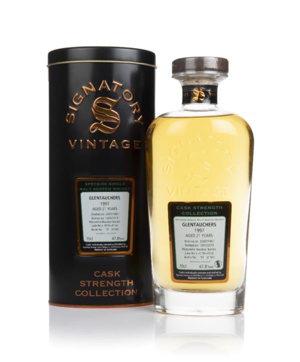 Glentauchers 21 Year Old 1997 (casks 4150 & 4154) - Cask Strength Coll Single Malt Whisky