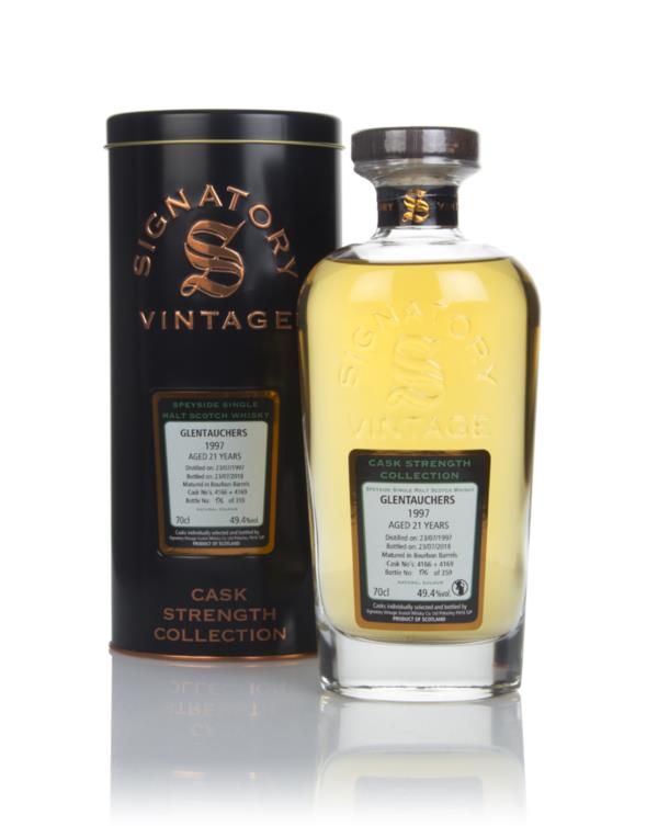 Glentauchers 21 Year Old 1997 (casks 4166 & 4169) - Cask Strength Coll Single Malt Whisky