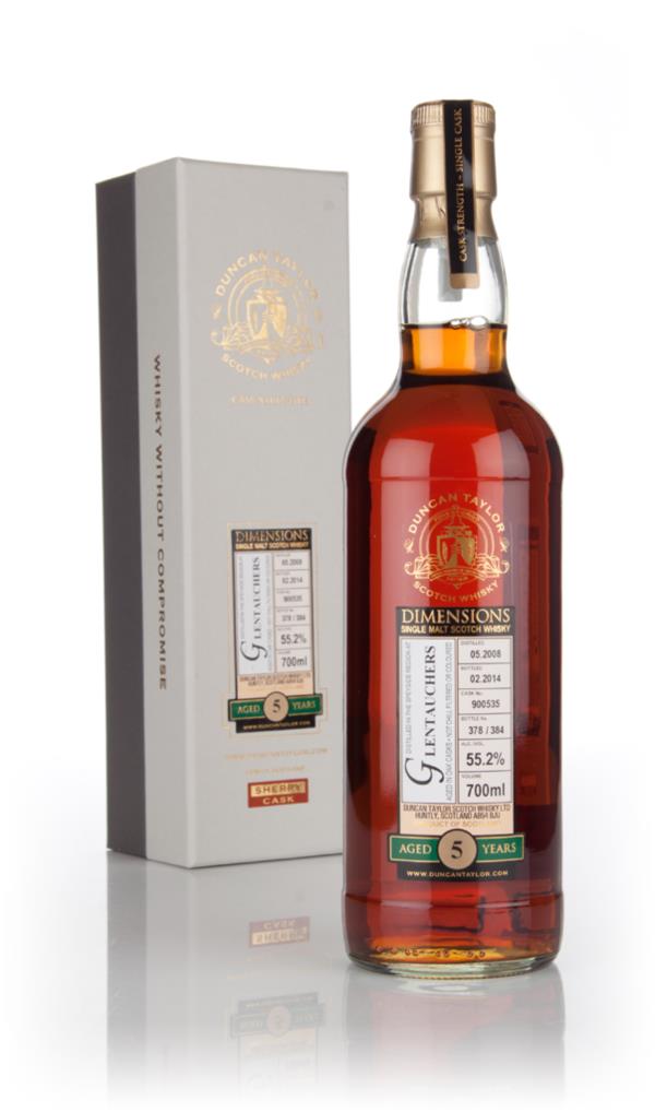 Glentauchers 5 Year Old 2008 (cask 900535) - Dimensions (Duncan Taylor Single Malt Whisky