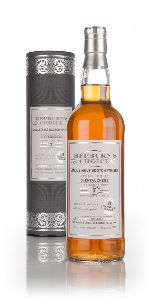 Glentauchers 7 Year Old 2007 - Hepburn's Choice (Langside) Single Malt Whisky
