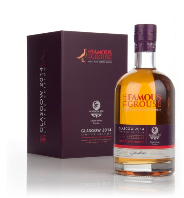 Glenturret 1986 (bottled 2014) - Famous Grouse Commonwealth Games Glas Single Malt Whisky