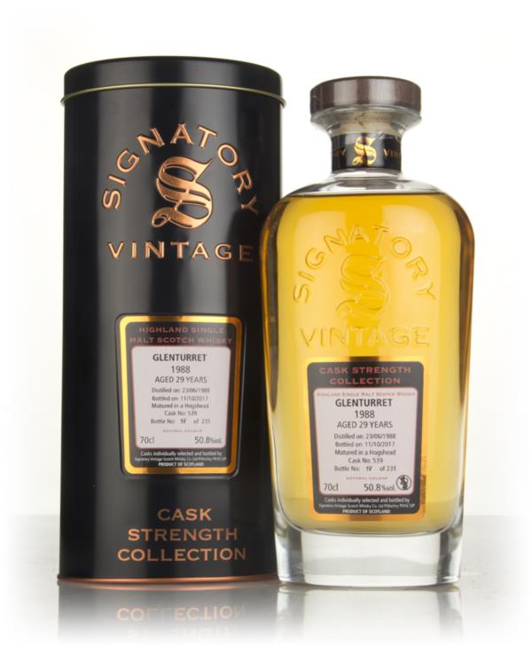 Glenturret 29 Year Old 1988 (cask 539) - Cask Strength Collection (Sig Single Malt Whisky