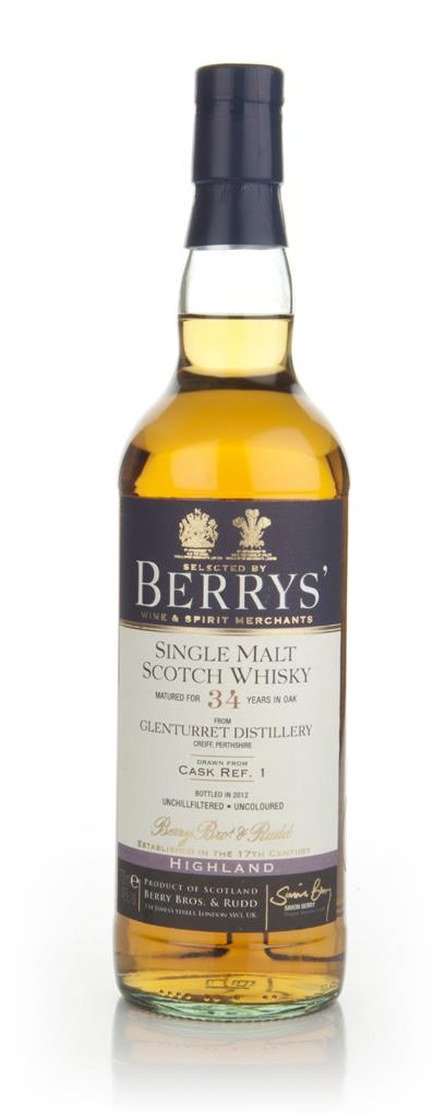 Glenturret 34 Year Old (cask ref. #1) (Berry Bros. & Rudd) Single Malt Whisky