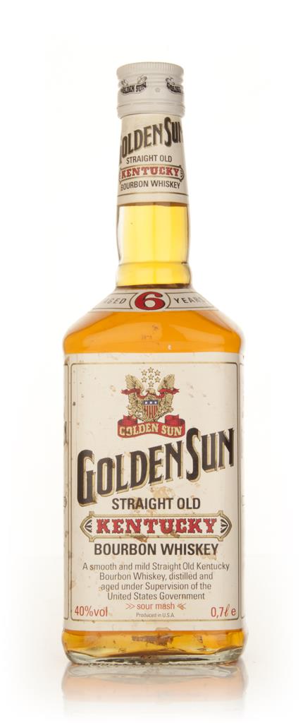 Golden Sun 6 Year Old Bourbon - 2000s Bourbon Whiskey