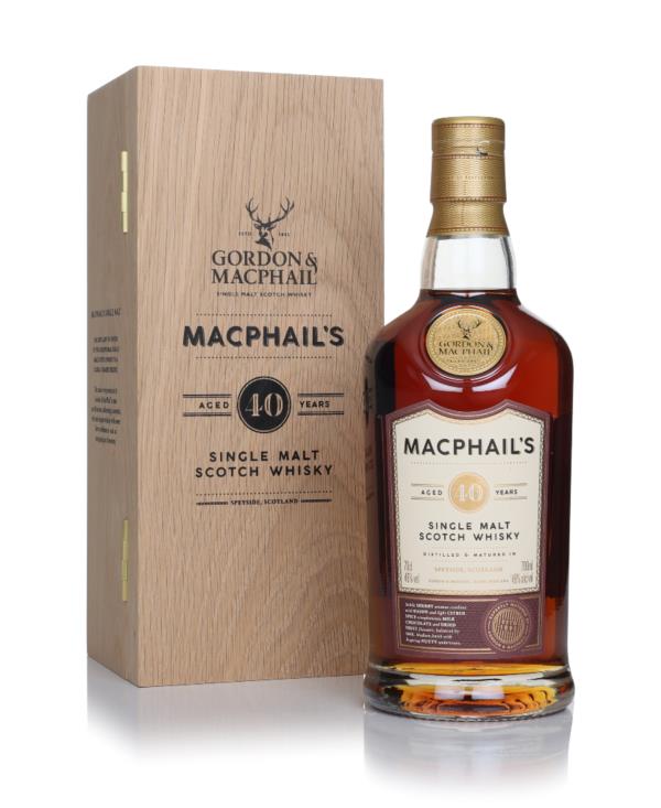 Gordon & Macphail Dark Macphail's 40 Year Old Single Malt Whisky
