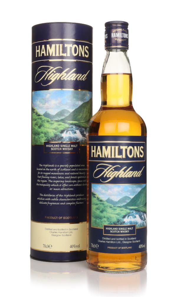 Hamiltons Highland Single Malt Scotch Single Malt Whisky