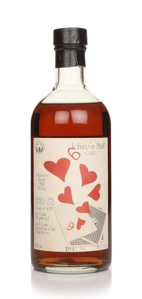 Hanyu Ichiros Malt 1991 (bottled 2012) - Six Of Hearts Single Malt Whisky