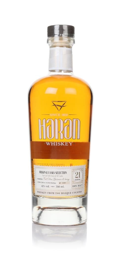 Haran 21 Year Old Original Casks Selection Single Malt Whisky